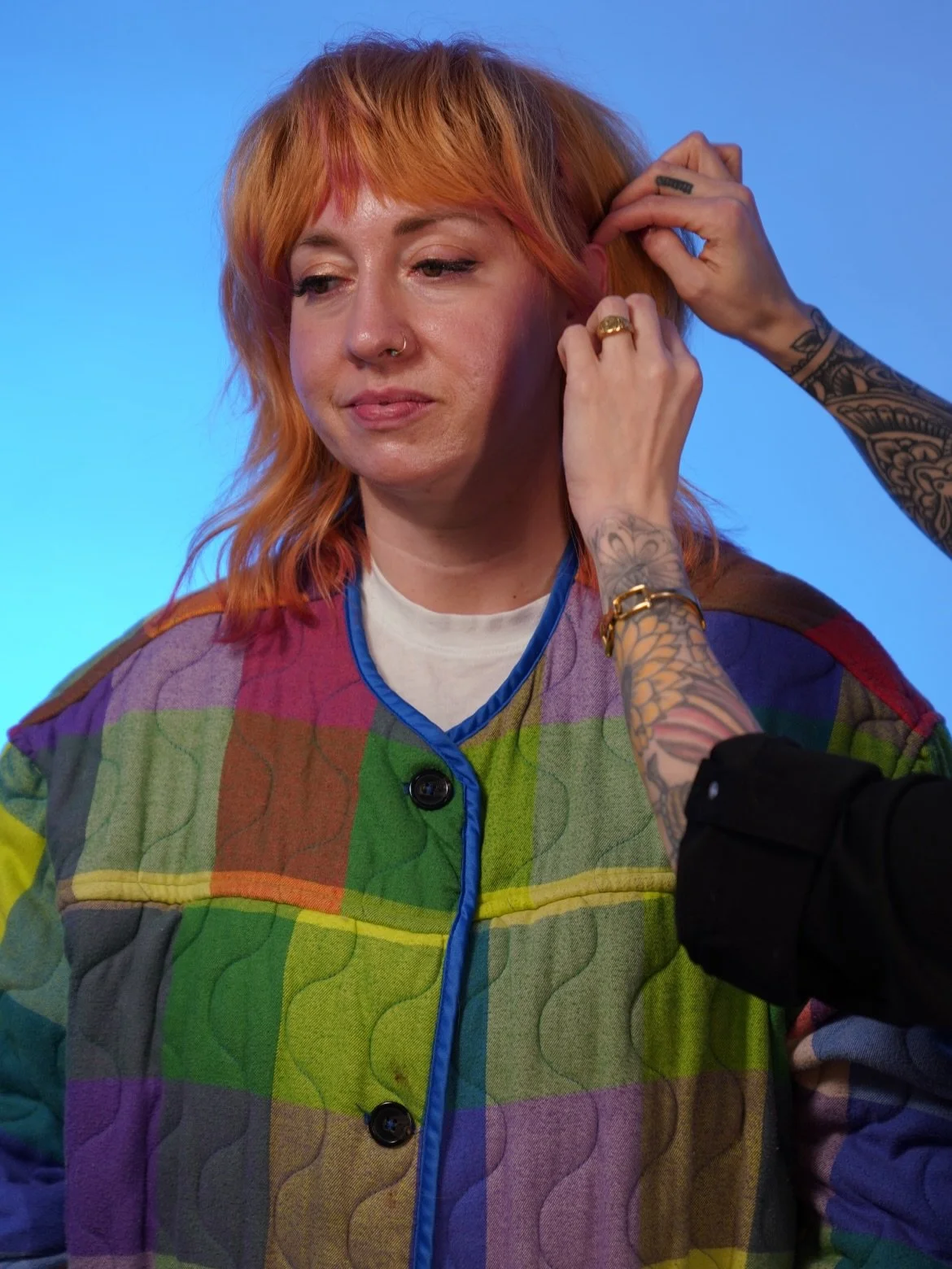 Some fun shots of Melissa 🤟🏻🍓🍑✨

Color @goldwellus @pulpriothair 
Products @randcolor 
Tools @mizutaniscissors_official @ysparkusa @t3micro 
Model @melissasbtno_ 
Film @z_ramsey