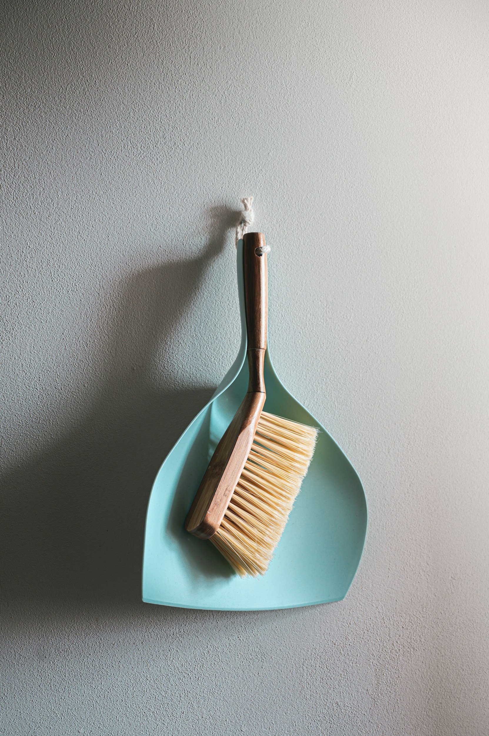 cleaning Cheltenham. Dustpan and brush