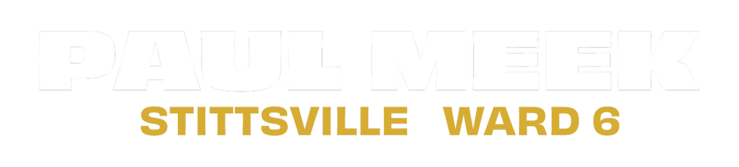 Paul Meek - Candidate for Stittsville Ward 6