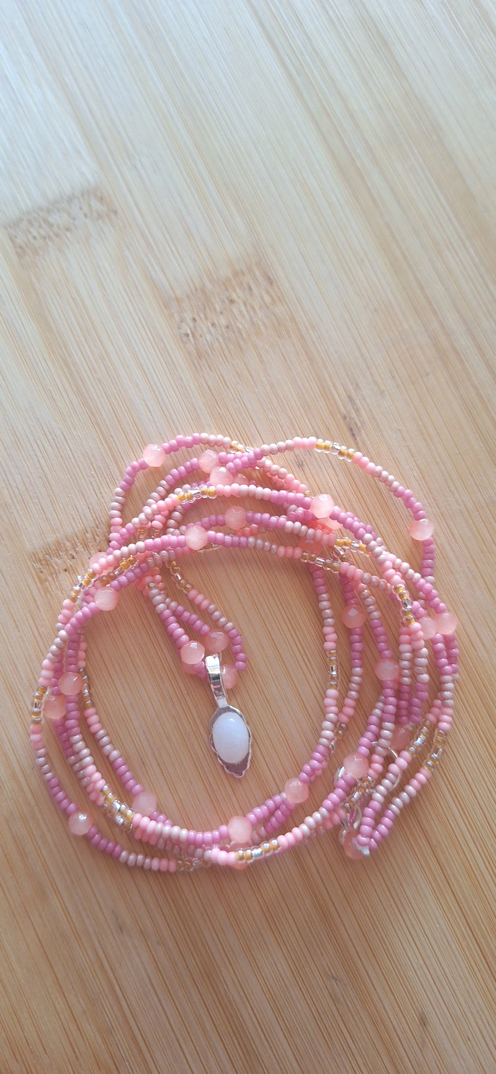 Classy quartz with pink ombre