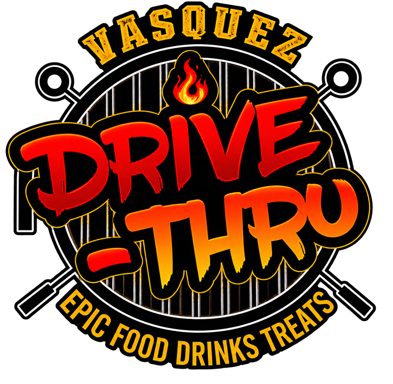 Vasquez Drive-Thru — Epic Food Drinks Treats logo