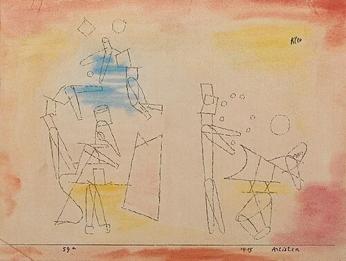 Paul Klee, Acrobats, 1915