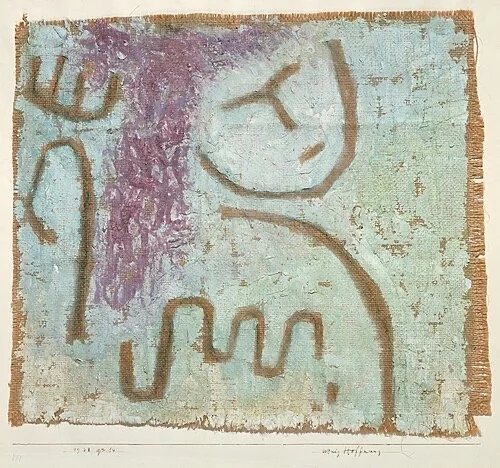 Art by Paul Klee, Little Hope, 1938