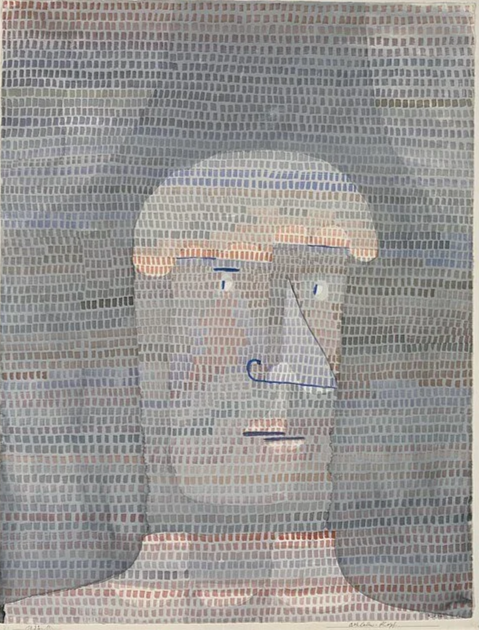 Art by Paul Klee, Athelete’s Head, 1932