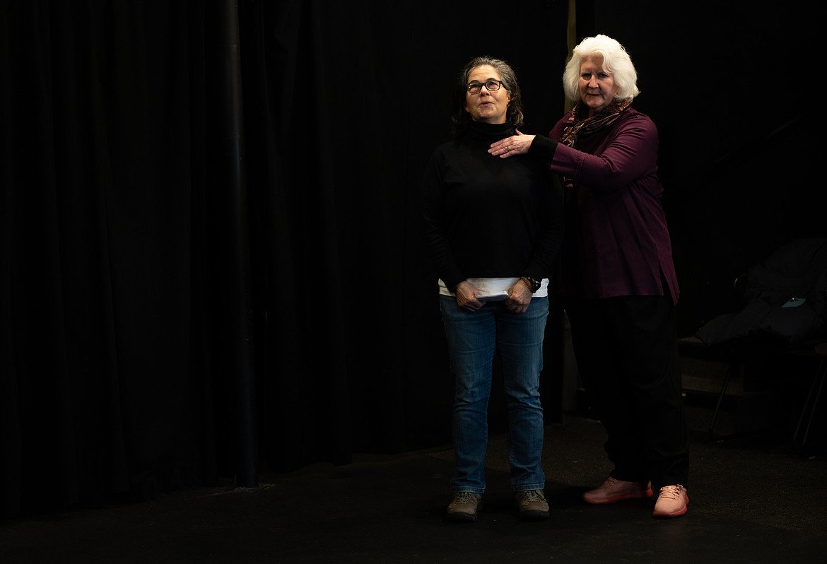 Beth Daily performs Alexander Technique. Photo Courtesy of, NH Theatre Project, Dan Derby, DanDerby.com