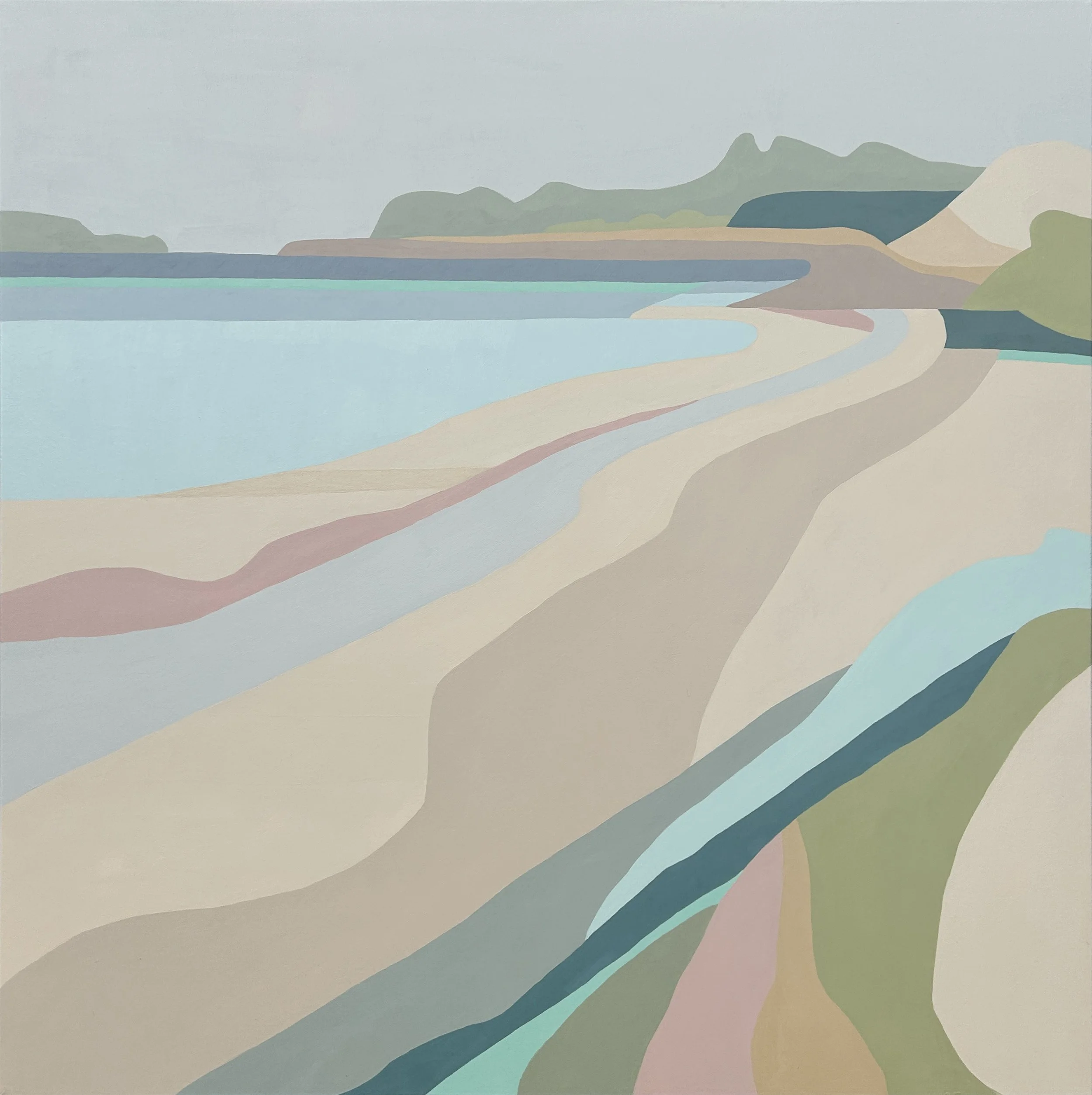 Shifting Sands 
30" x 30" x 1.5" 
Acrylic on Gallery Wrapped Canvas
$1500