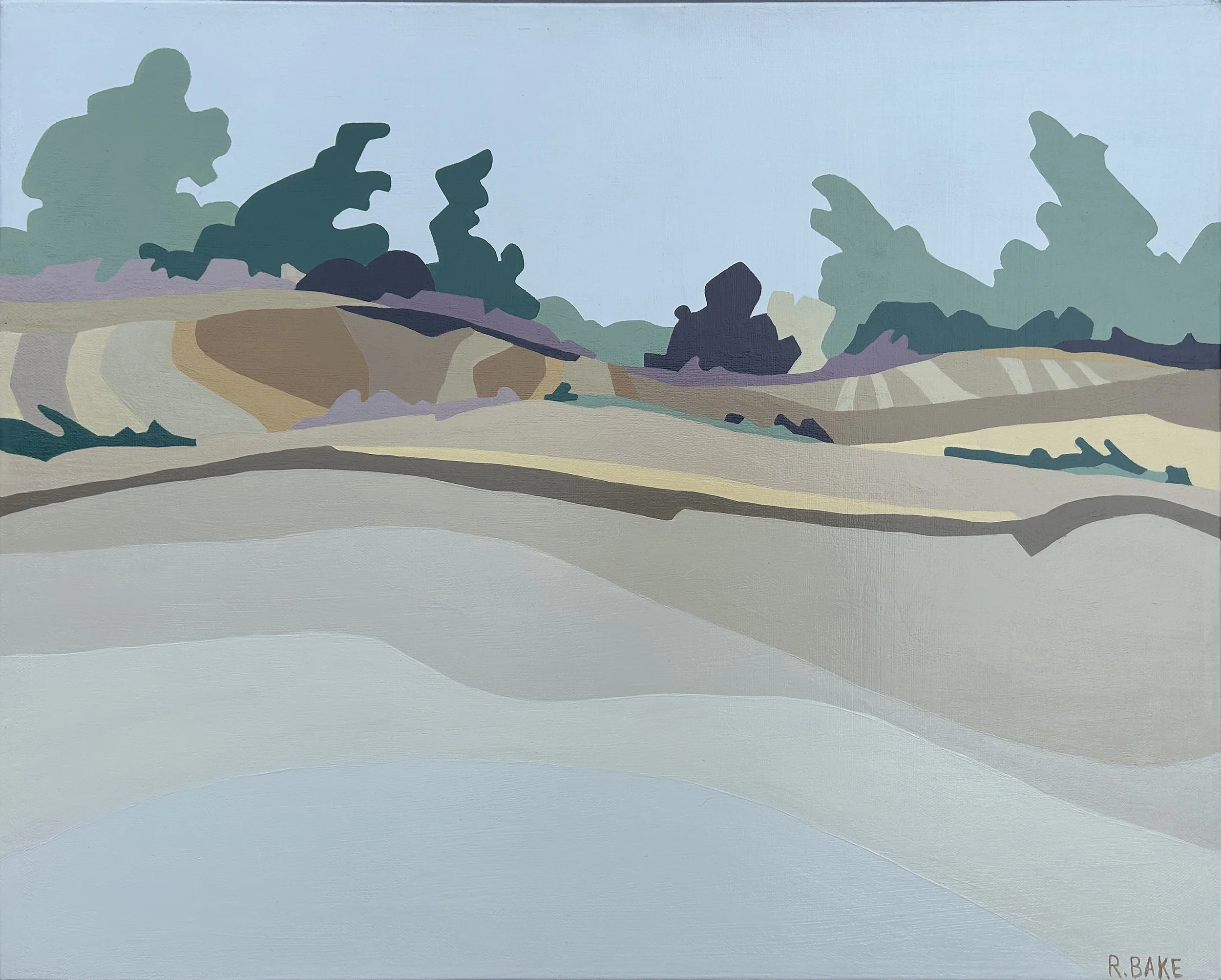 Whispering Ridge
16" x 20" x 1.5" 
Acrylic on Canvas
$650