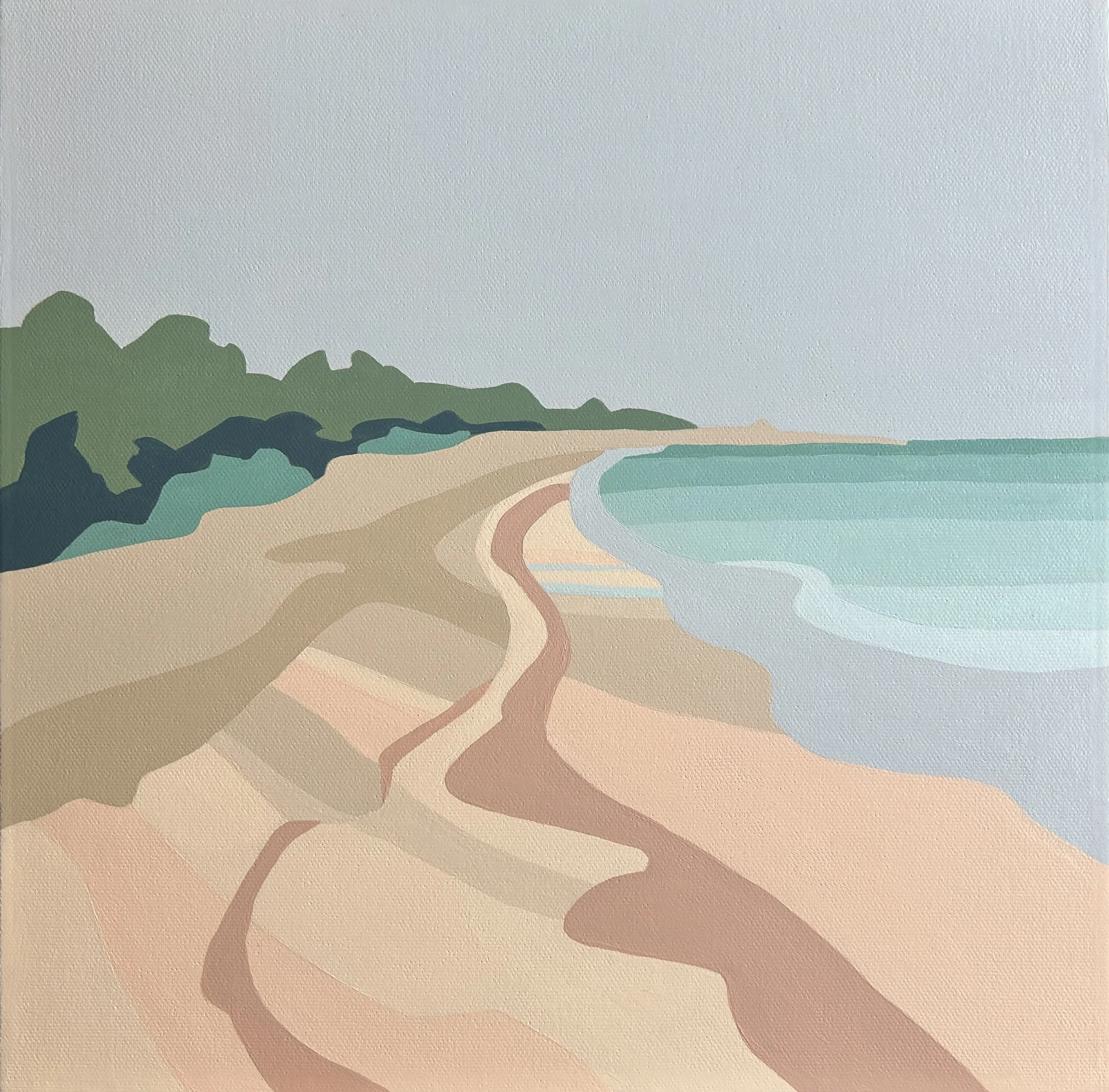 The Point
12” x 12” x 1.5” 
Acrylic on Canvas

