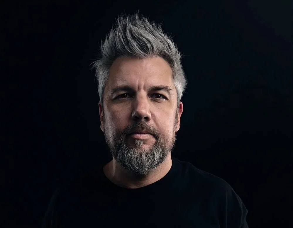 Portrait of Micah Hancock, motion designer.