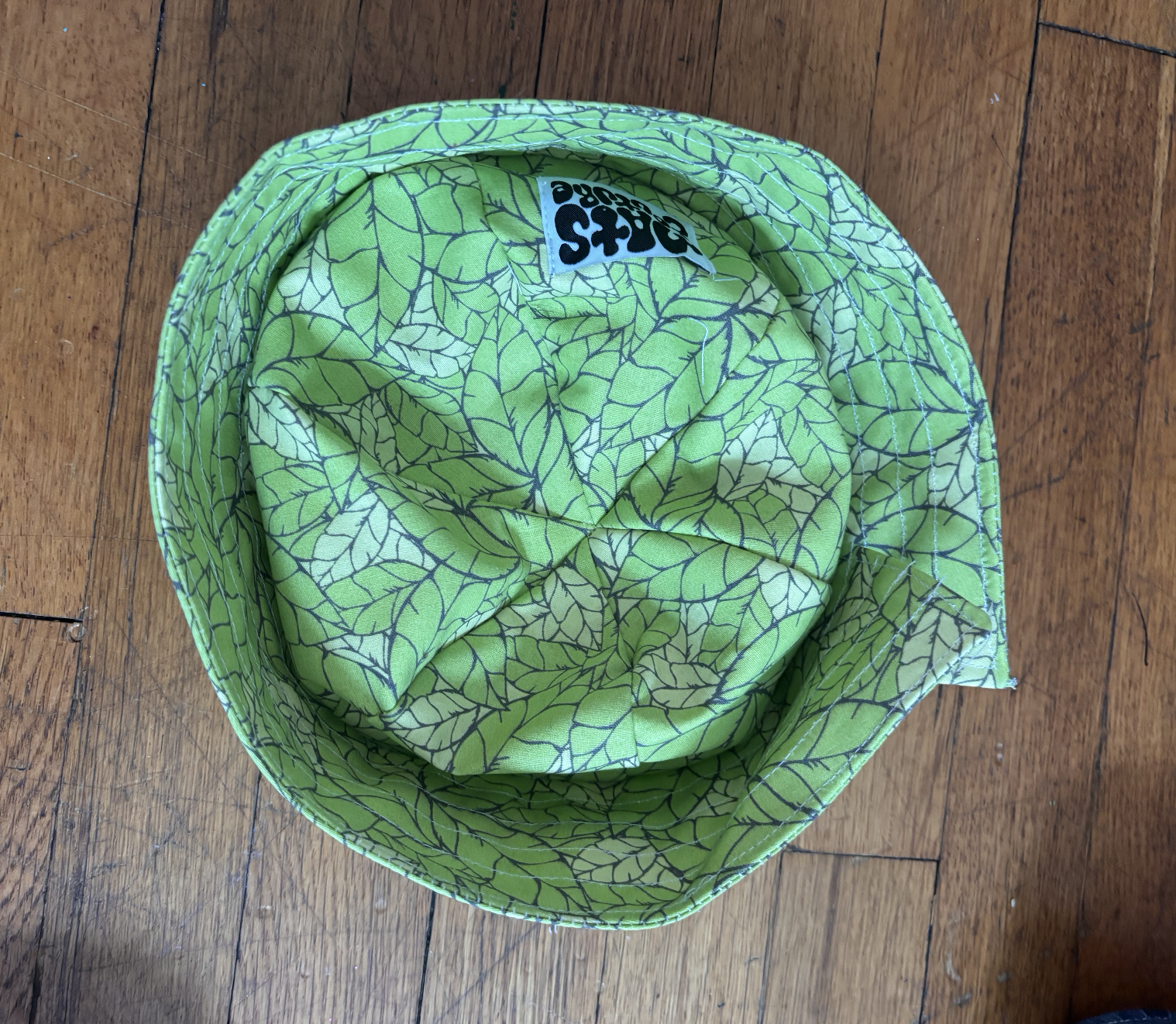 Leafy Green Sailor Hat