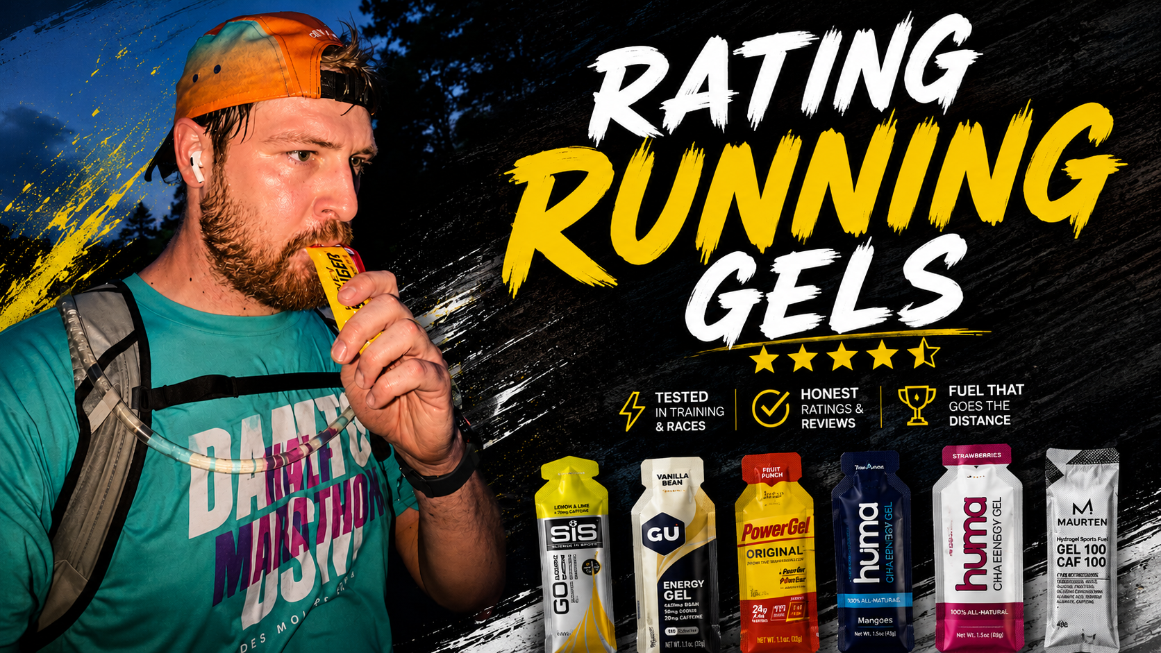 Rating running gels I’ve tried
