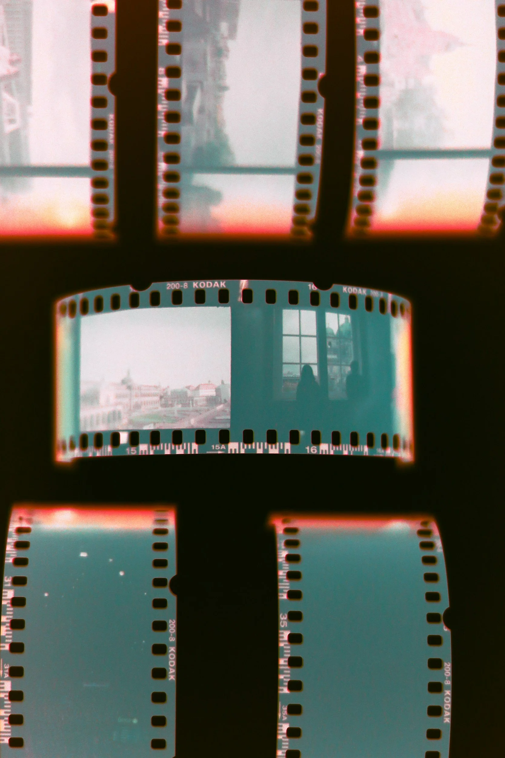 highlighted photo film tapes