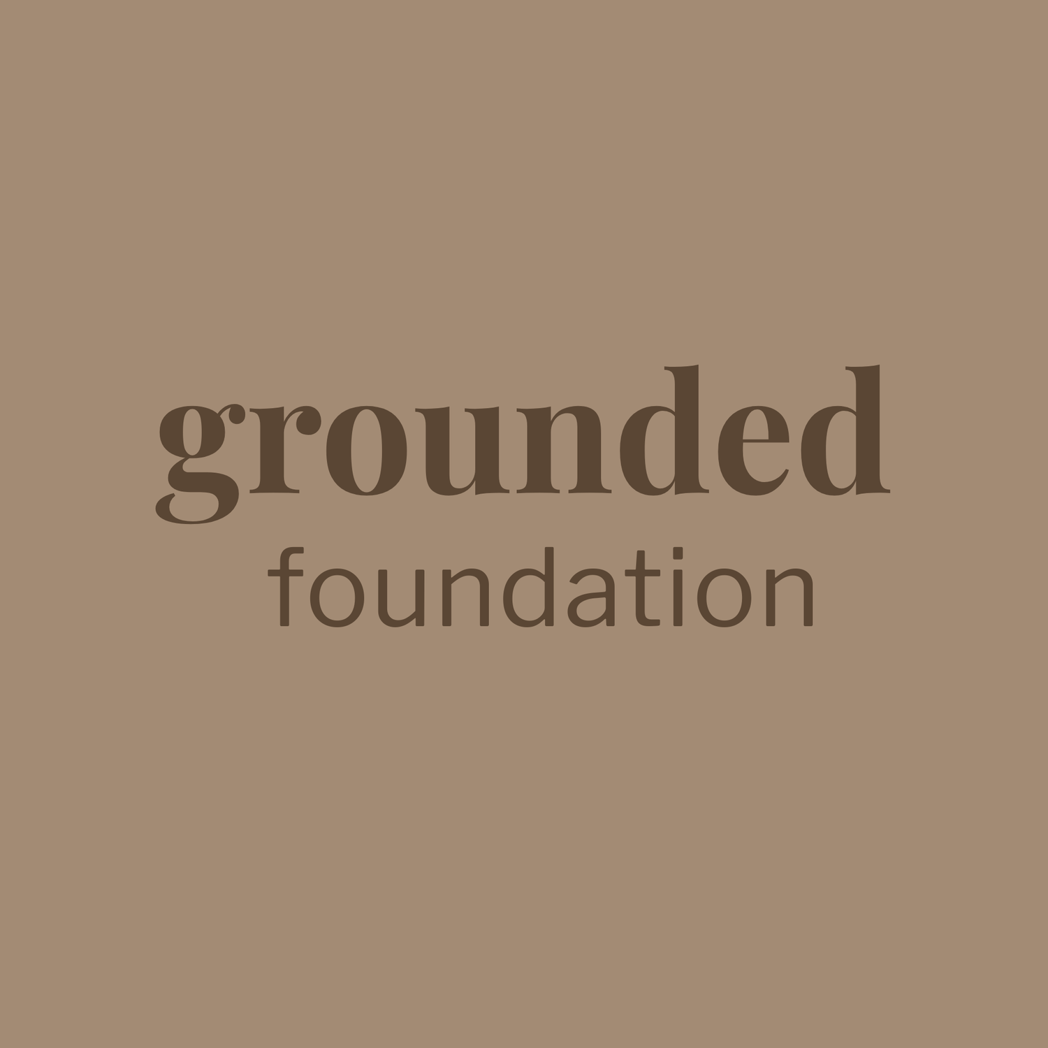 Grounded Foundation