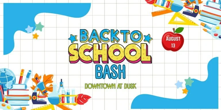 Downtown at Dusk: Back to School Bash