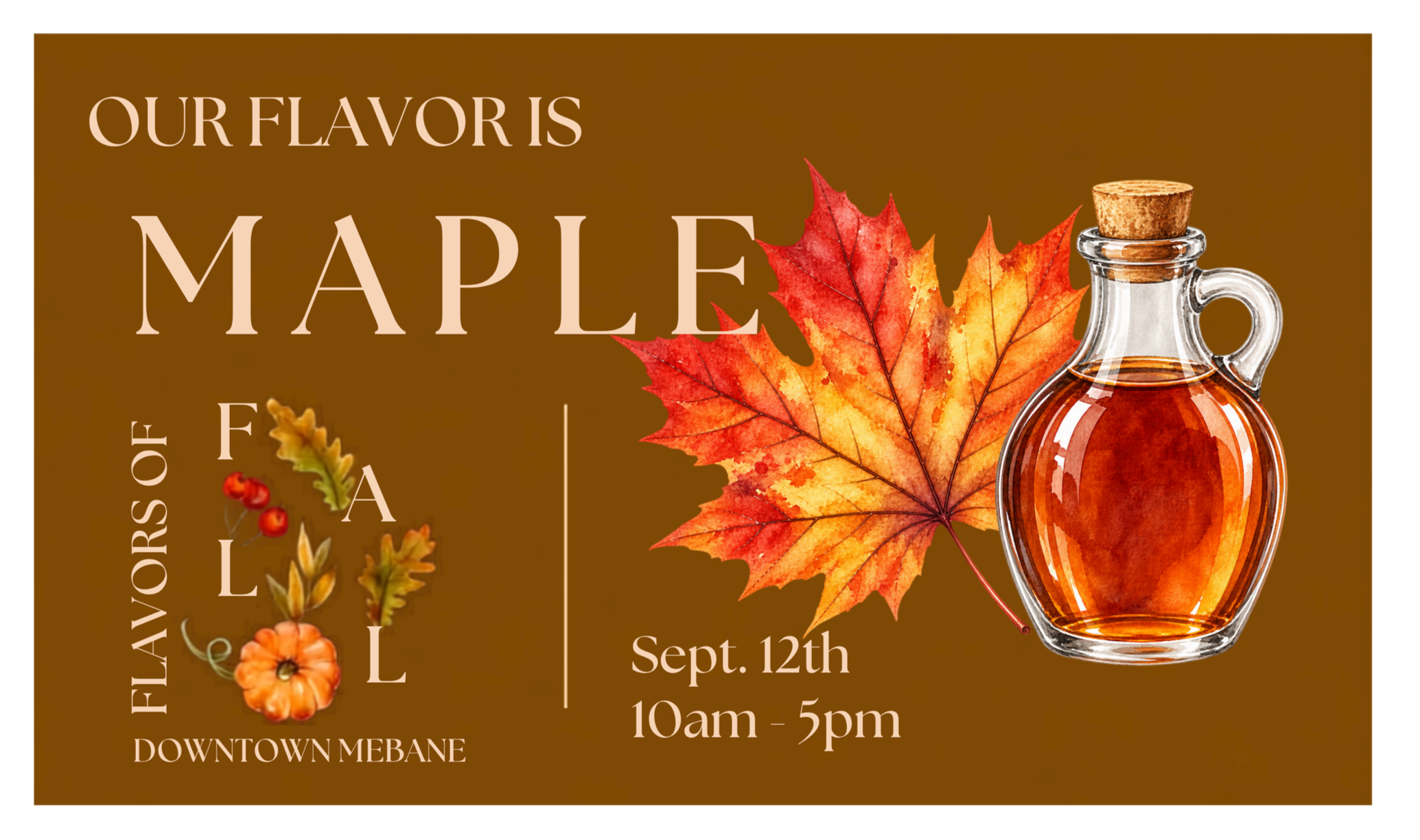 Flavors of Fall - Downtown Mebane Event