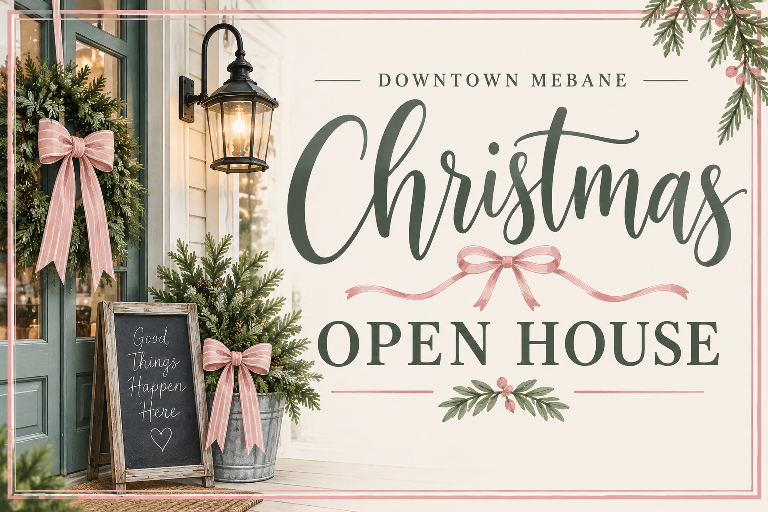 Downtown Mebane Christmas Open House