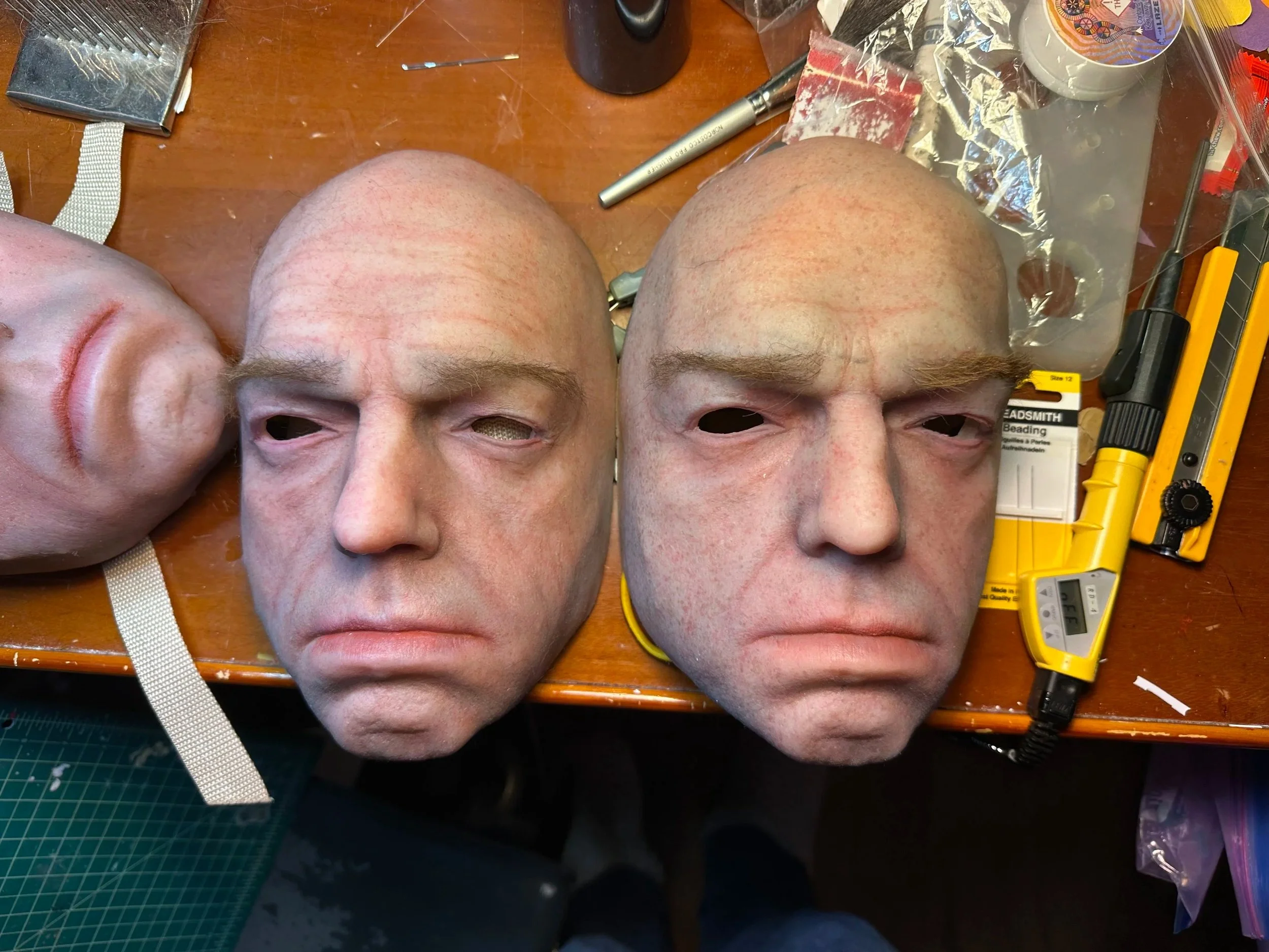 Hugo Weaving mask for Haoyan of America