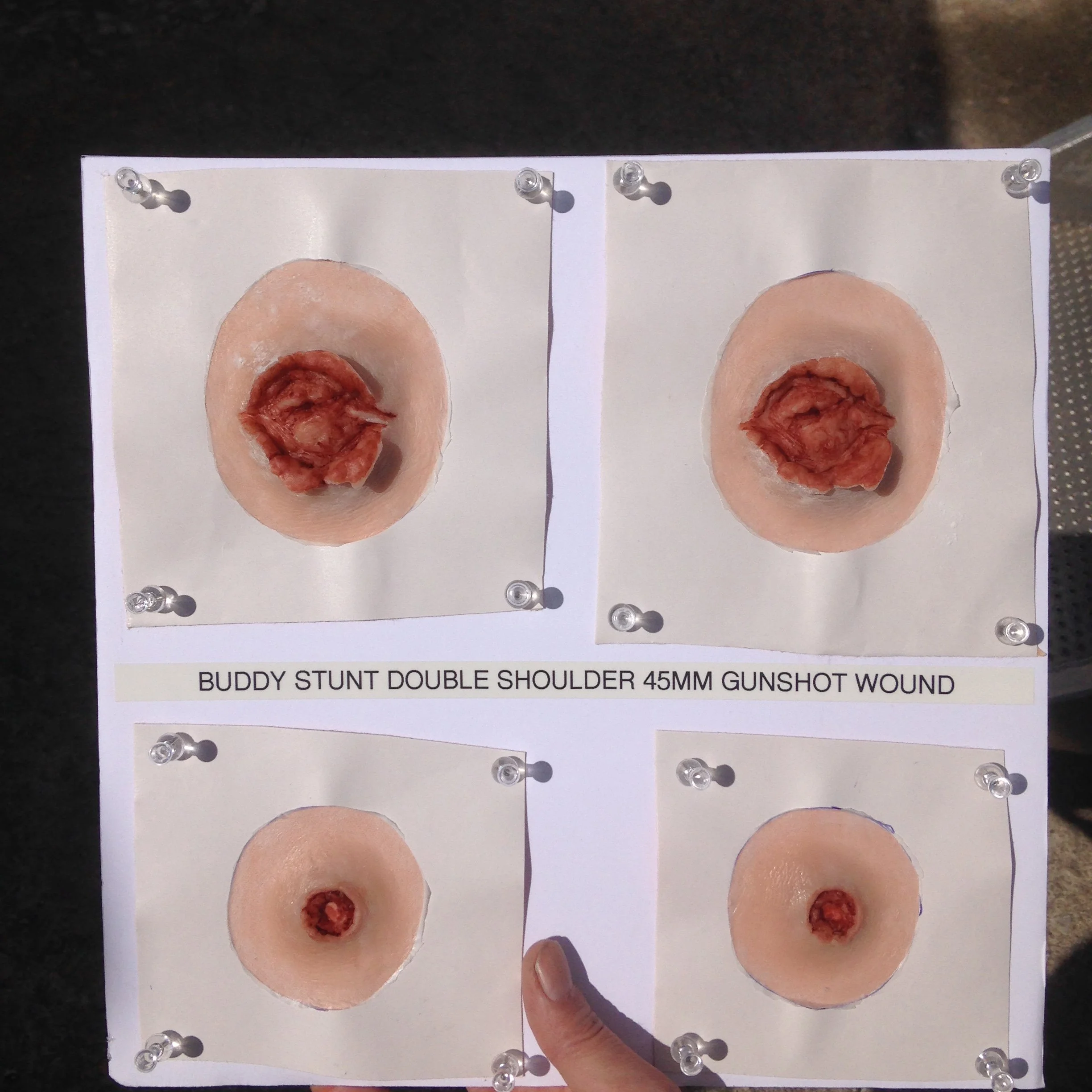 Baby Driver (shoulder gunshot wound on Jon Hamm)