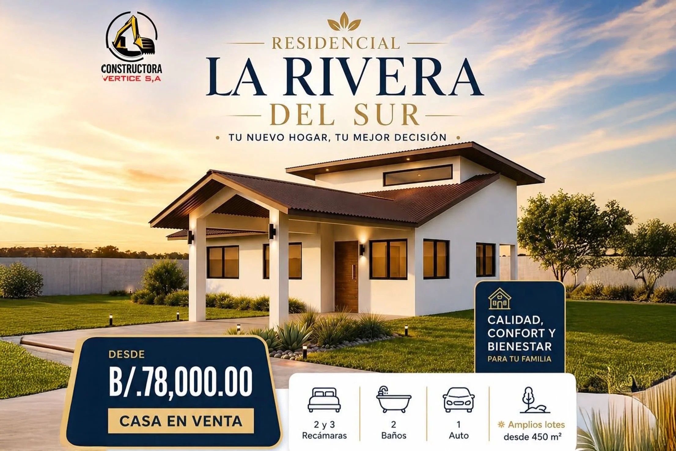 Residential La Rivera del Sur en Santiago de veraguas
