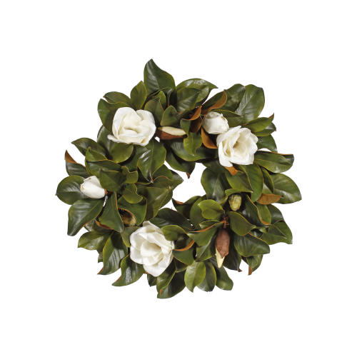 24'' MAGNOLIA (WHITE/GREEN)