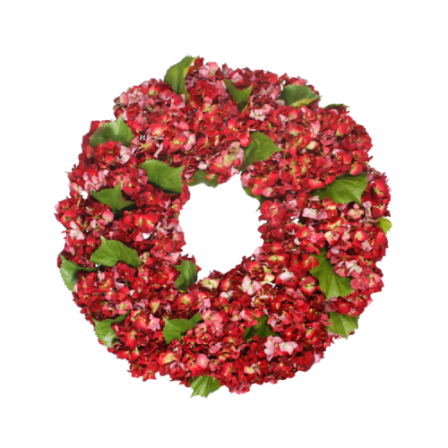 24'' HYDRANGEA (RED)