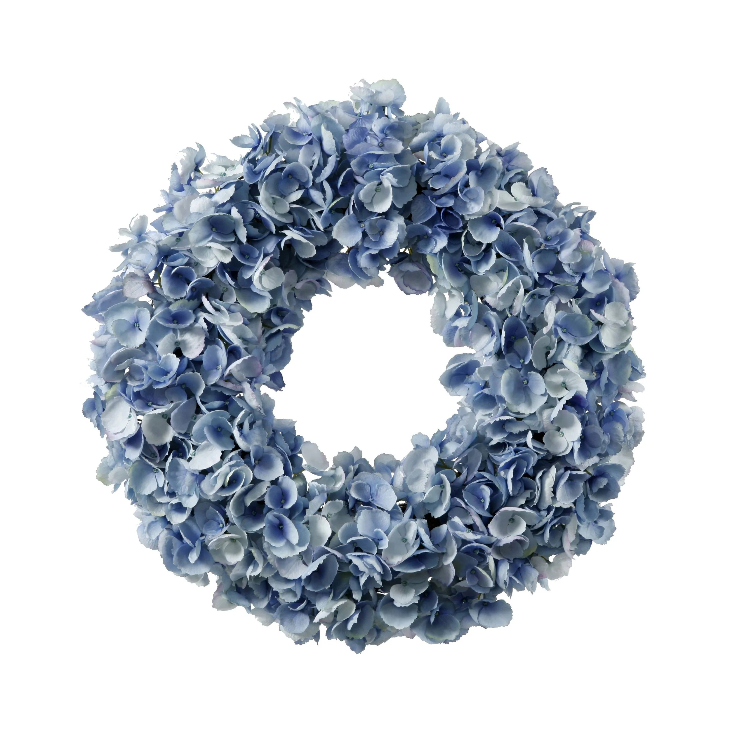 20" DRIED HYDRANGEA (LIGHT BLUE)