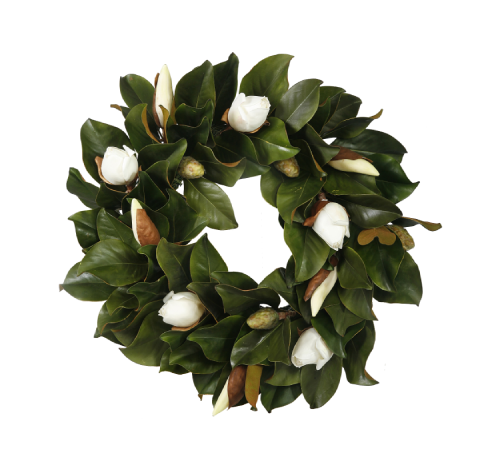 24'' MAGNOLIA BUD (WHITE)