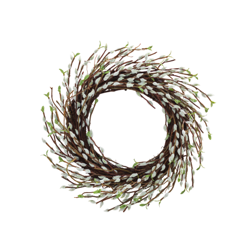 24'' PUSSY WILLOW (CREAM)