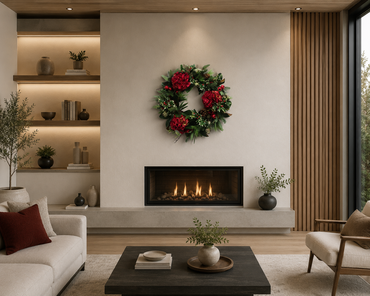 RED HYDRANGEA HOLIDAY WREATH 24-RED-GREEN-XP096612.RDGR.png