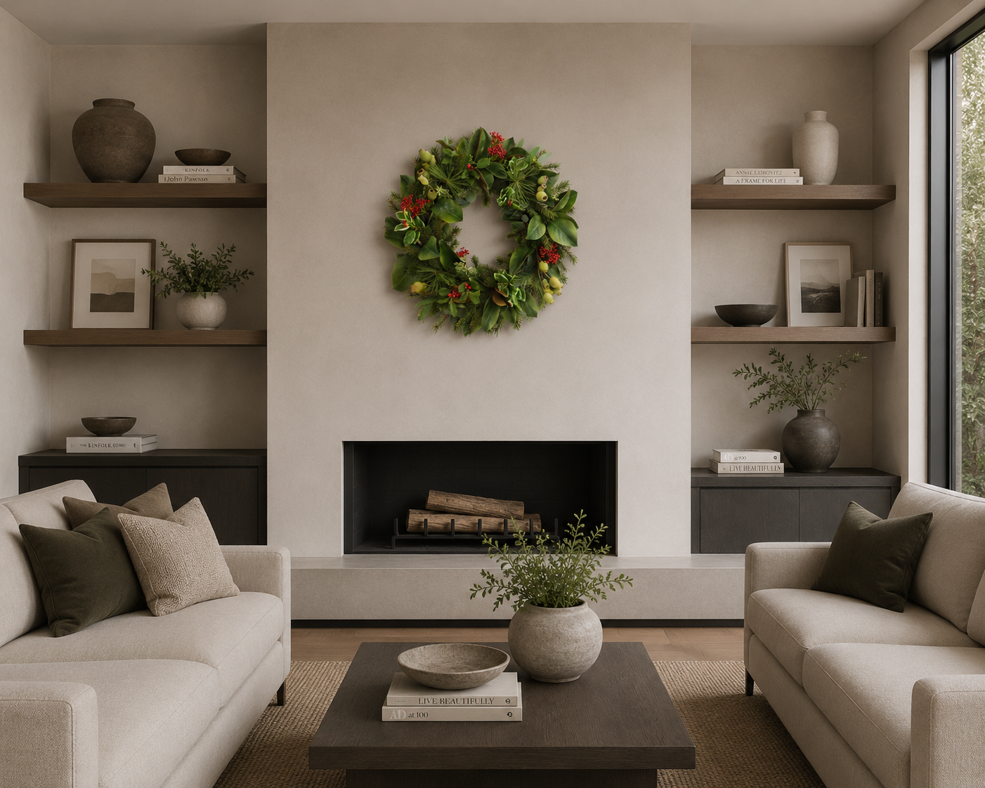 PINE NEEDLES:HOLLY WREATH 24-RED-GREEN-XP075015.RDGR.png