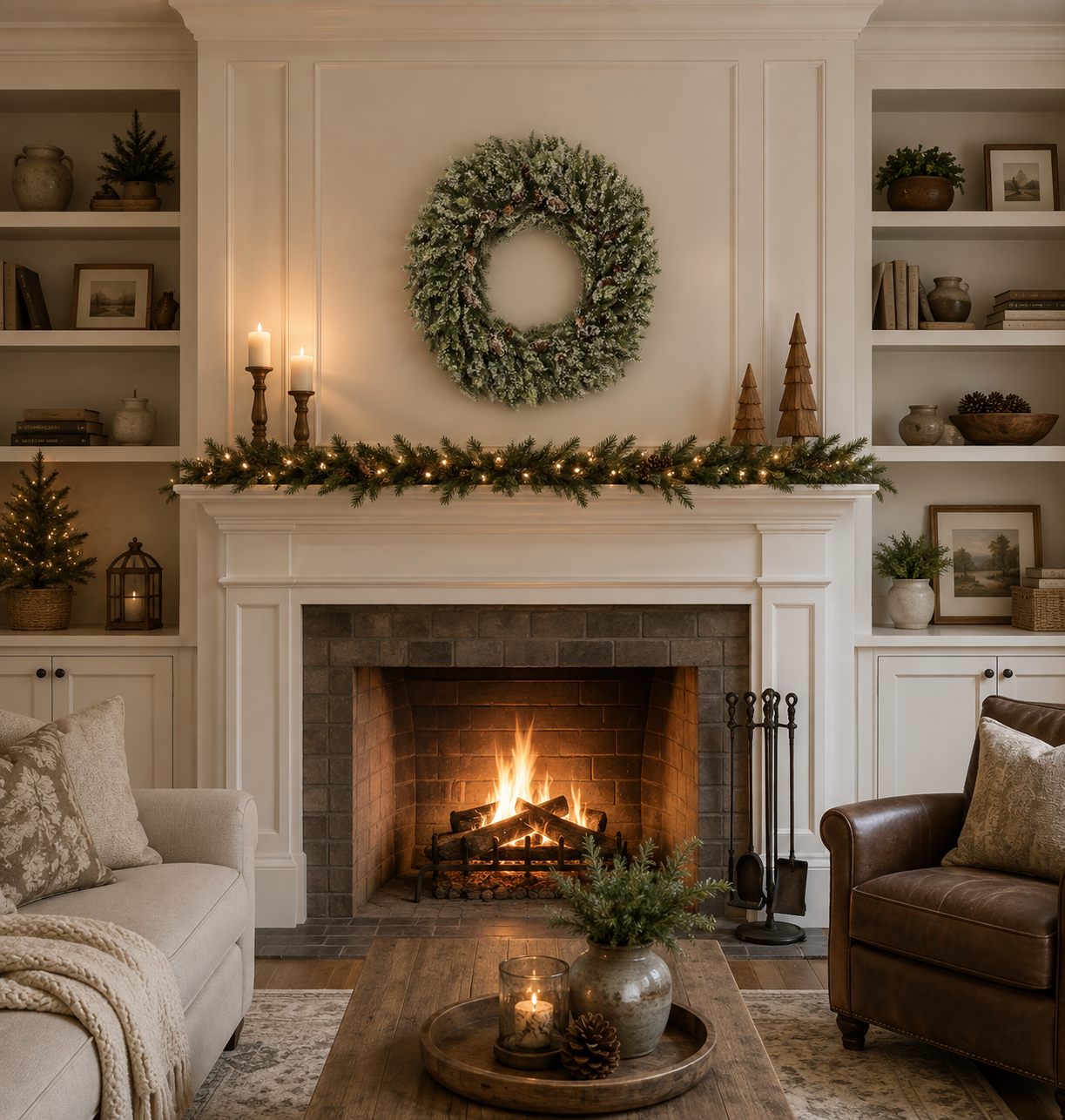 ICED ANGEL PINE WREATH 24'' (GREEN)-XP020401.GR.png