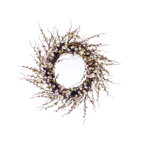 24'' PEACH BLOSSOM (WHITE)