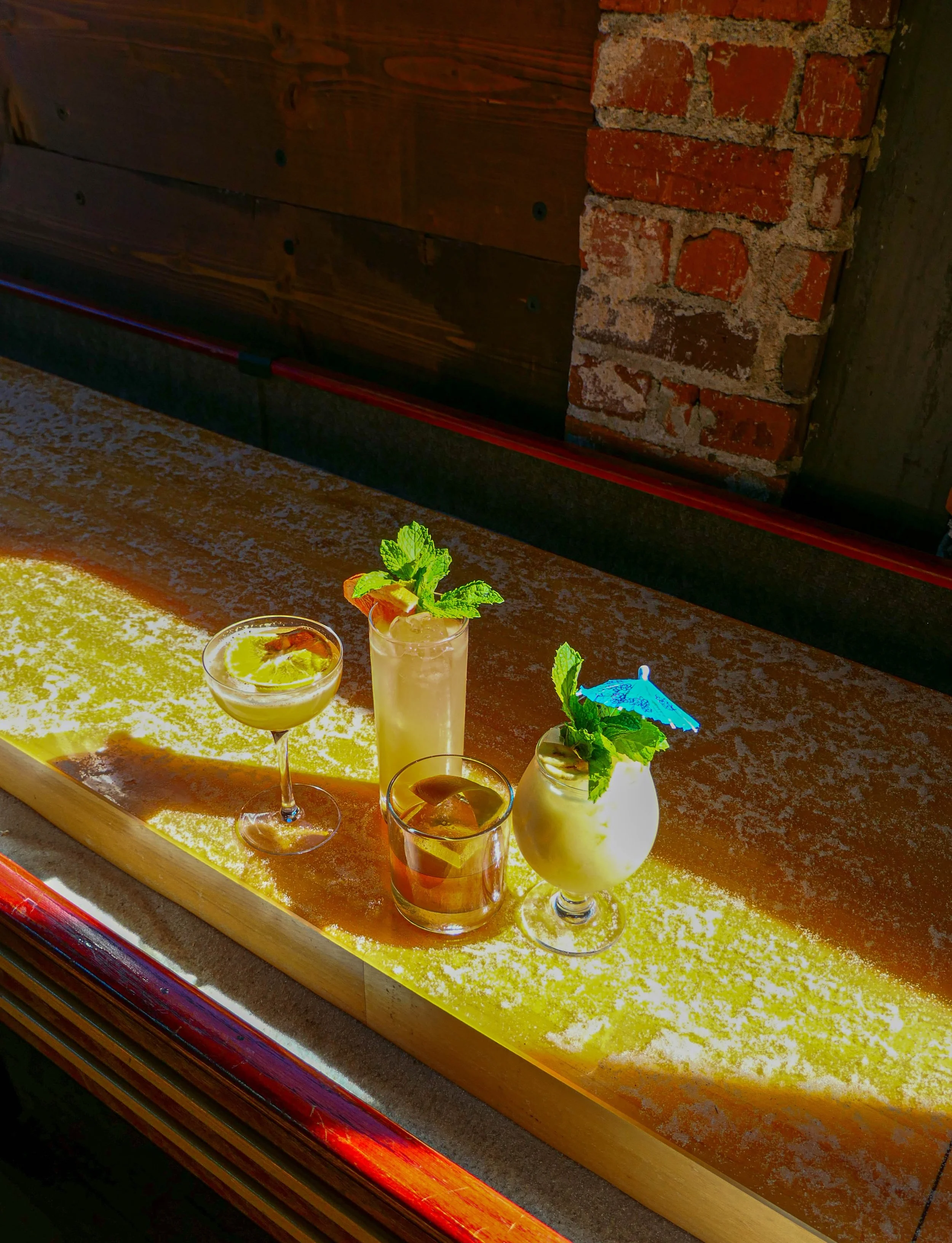 Fall Menu is here all month! Swing by and sip one of these killer beverages. 🍹