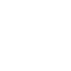 A rectangular sign with rounded corners displaying the initials 'MJ' in bold black letters on a white background.