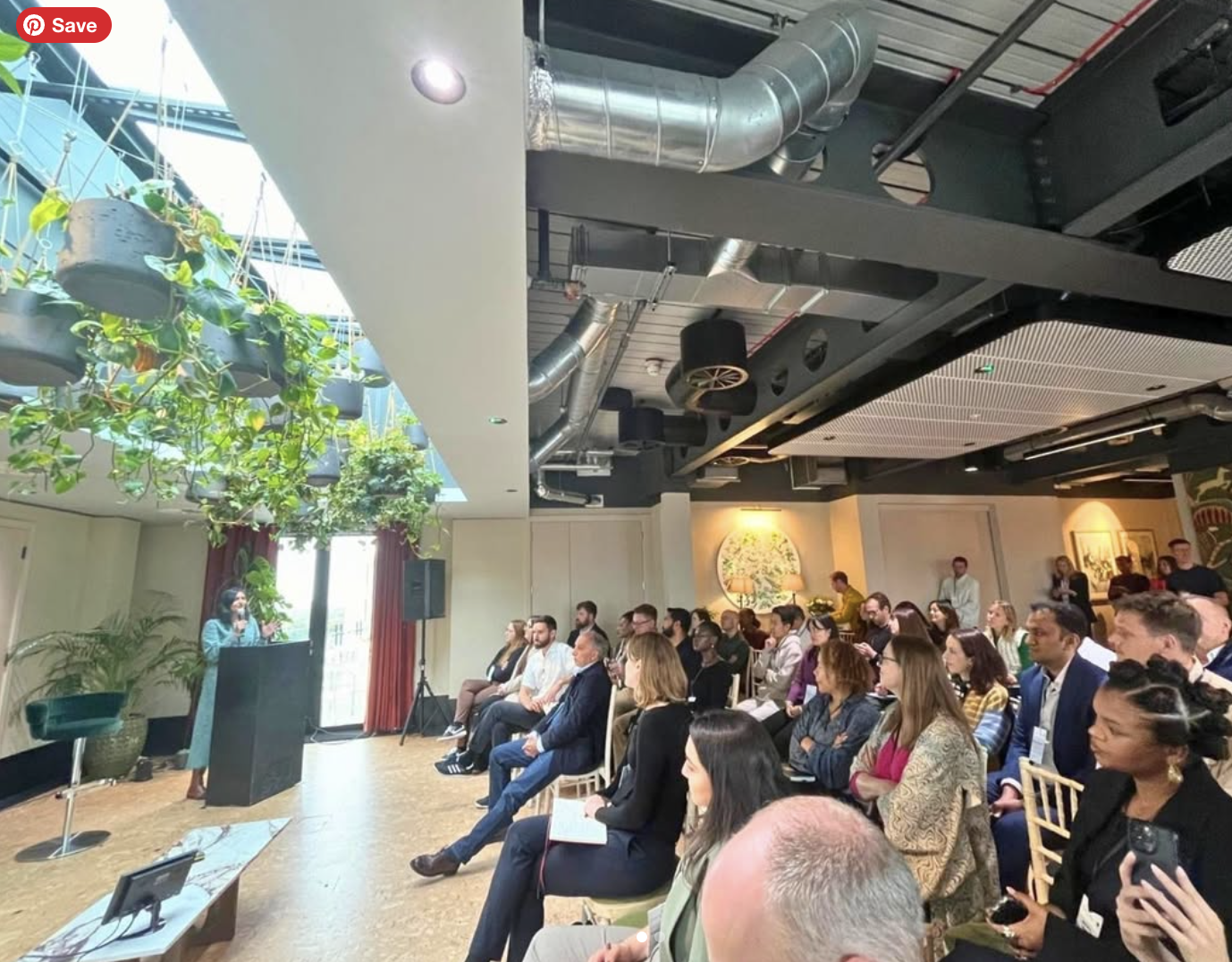 RBIJ Deputy CEO Lena Patel spoke about the Business Leaders Against the Death Penalty campaign on World Day Against the Death Penalty at the annual Meaningful Business 100 Convening in London, U.K.