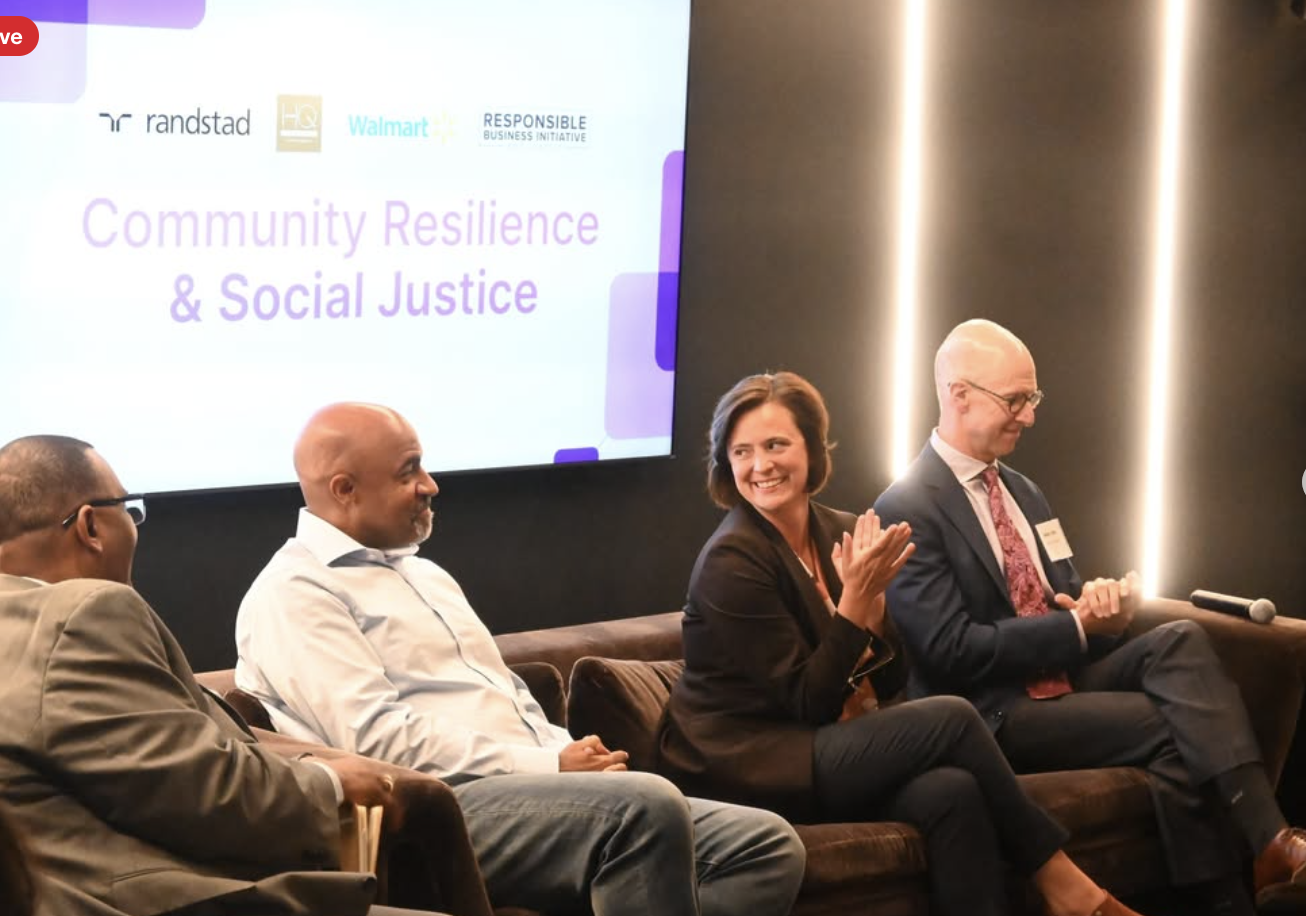 In Washington, DC, RBIJ joined staffing agency Randstad, local venue HQ DC House, and Walmart.org in hosting a business roundtable about the importance of hiring individuals at risk of justice involvement, such as survivors of human trafficking.