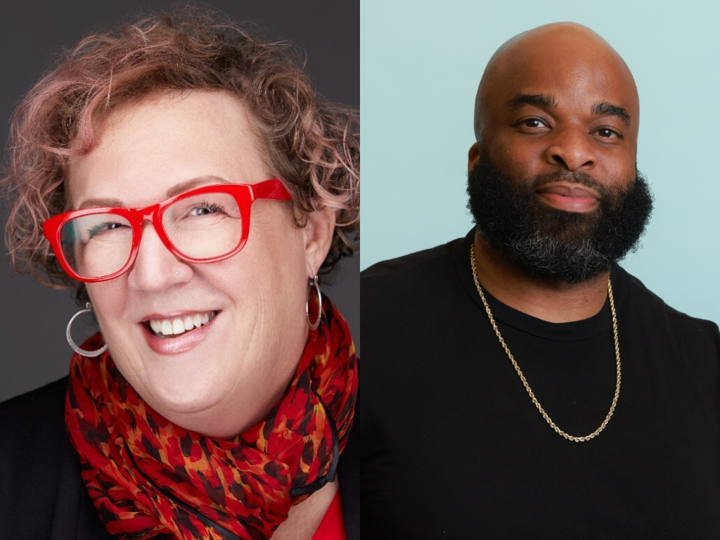Justice Champion Spotlight: Lynne Oldham (Stash) and Samson Adeyemi (Dropbox)