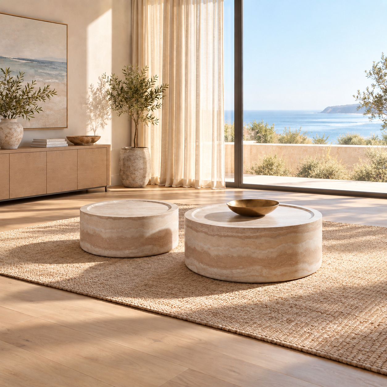 MIRAGE 2-Piece Coffee & End Table Set