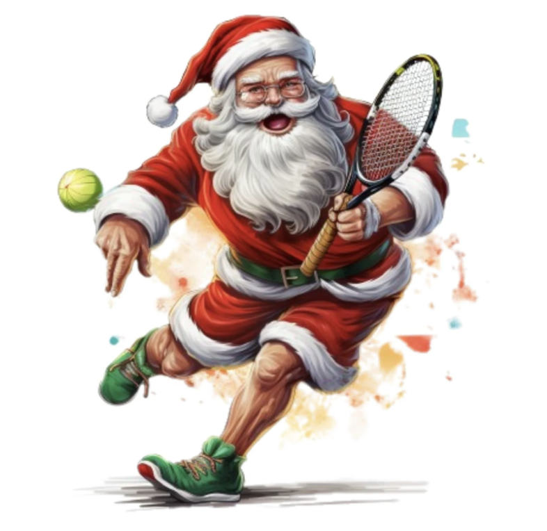Volley, Jolly Christmas “Drill &amp; Play” Tennis Mixer 