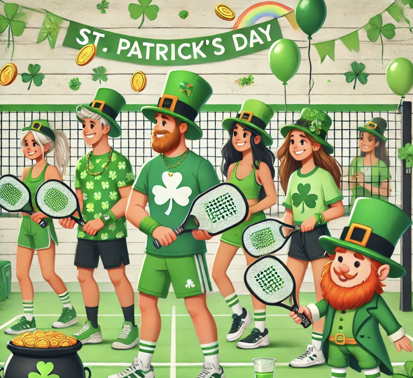 St. Patty’s Pickleball Mixer