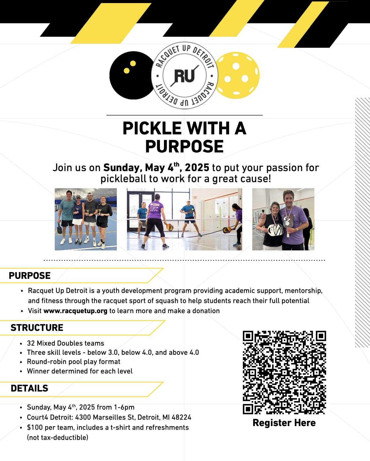 Racquet Up Pickleball Tournament 