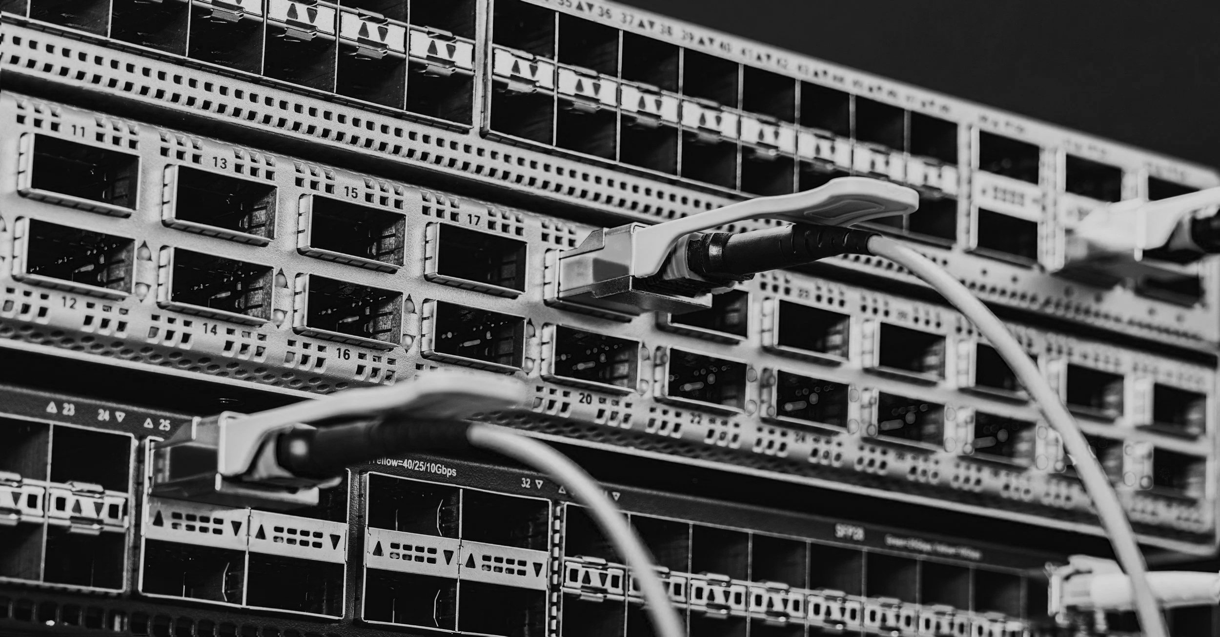 Network engineer assessing business infrastructure in Brisbane.