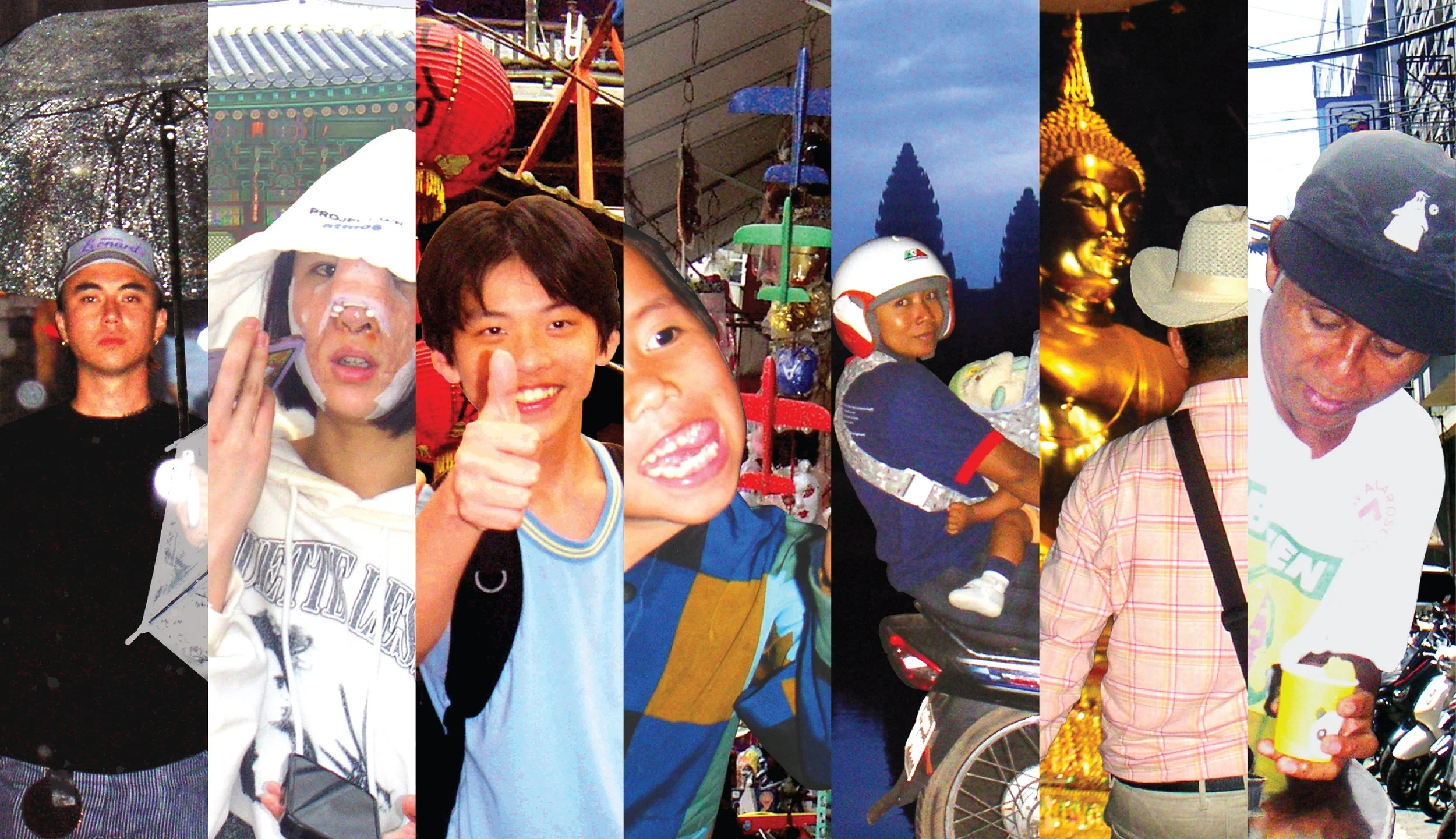 Asia Photograph Collage