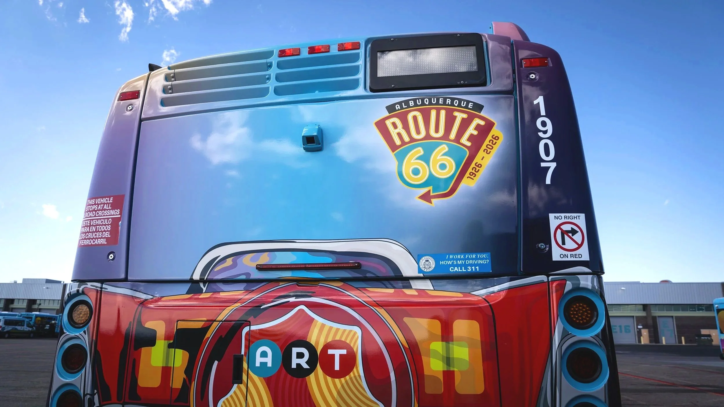 Sunrise to Sunset, Route 66 Bus Wrap