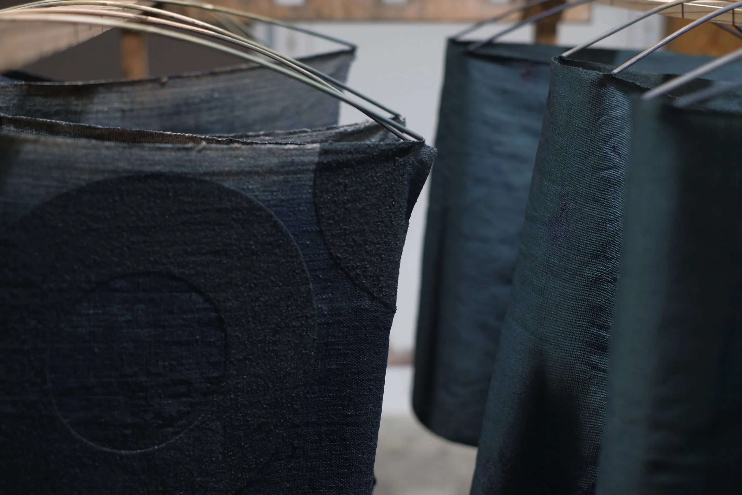 Katazome dyeing