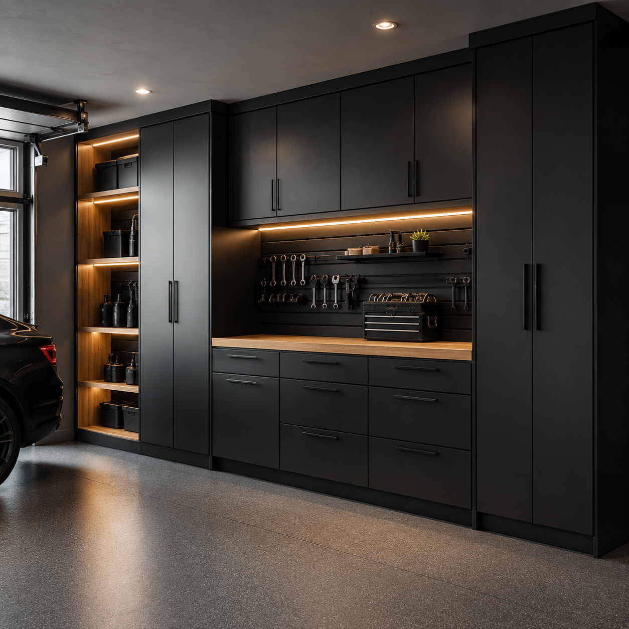 Custom Garage Cabinetry