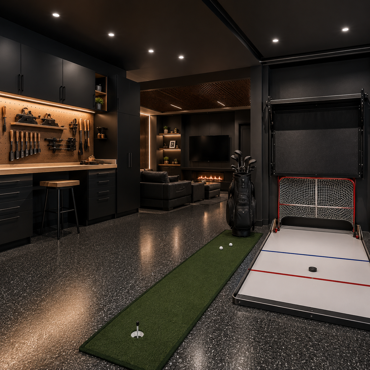 Custom Lifestyle Garage Spaces