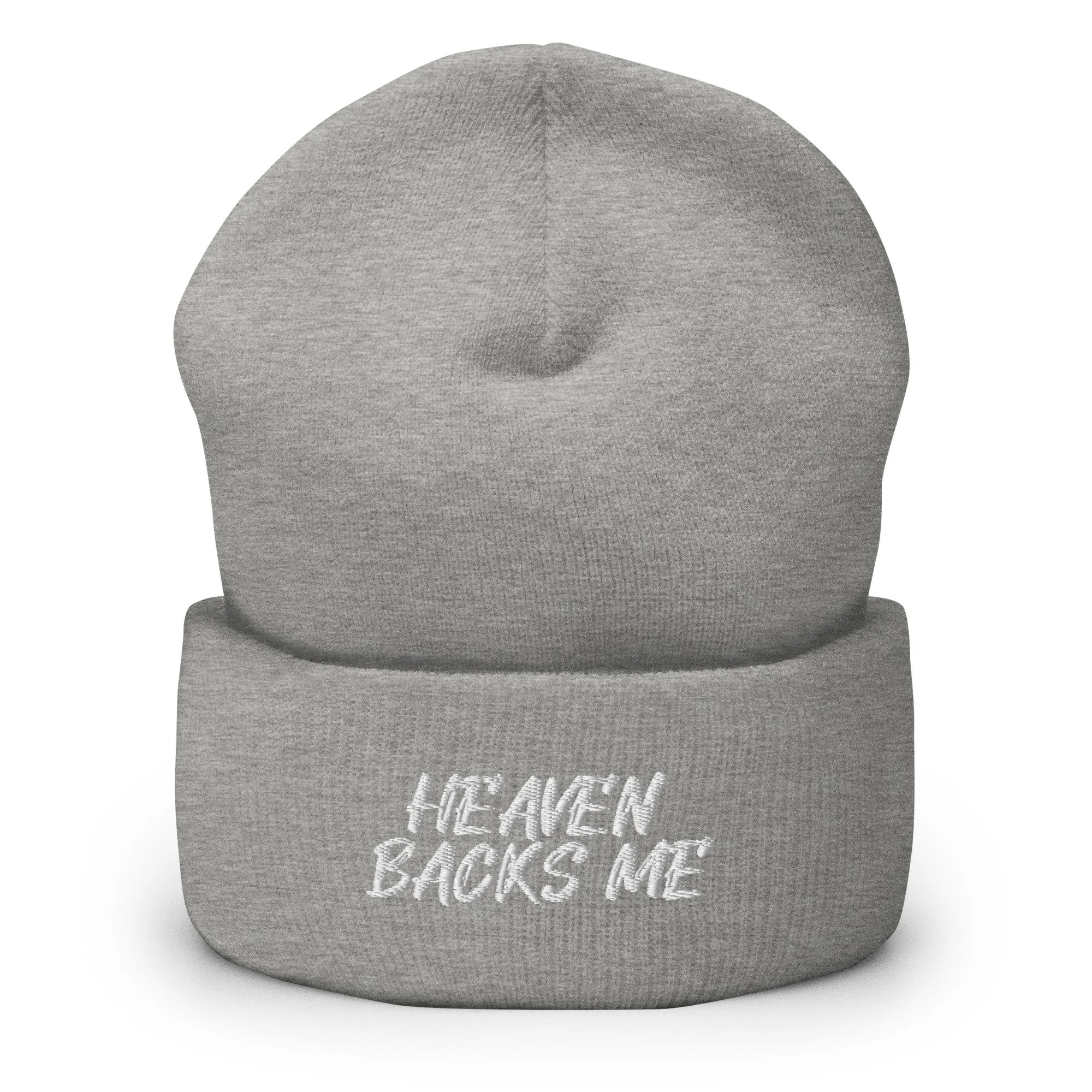 Heaven Backs Me - Cuffed Beanie