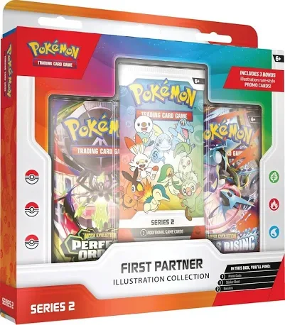 Pokémon First Partner Illustration Collection - Series 2