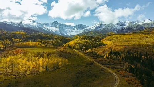 Denver foothills in Colorado